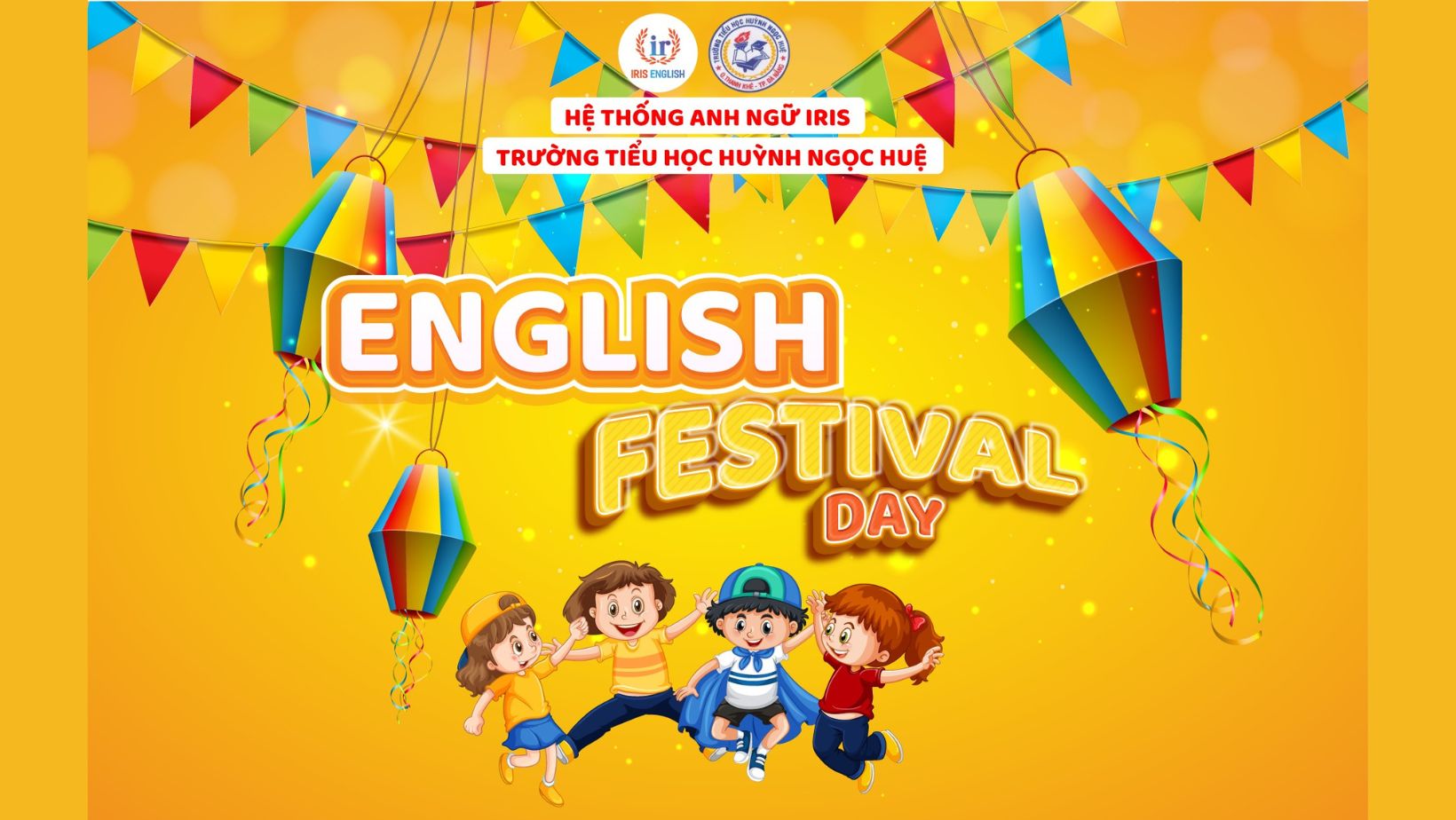 IRIS English English Festival Day   Ngày Hội Tiếng Anh Tại Trường Tiểu Học Huỳnh Ngọc Huệ, Đà Nẵng
