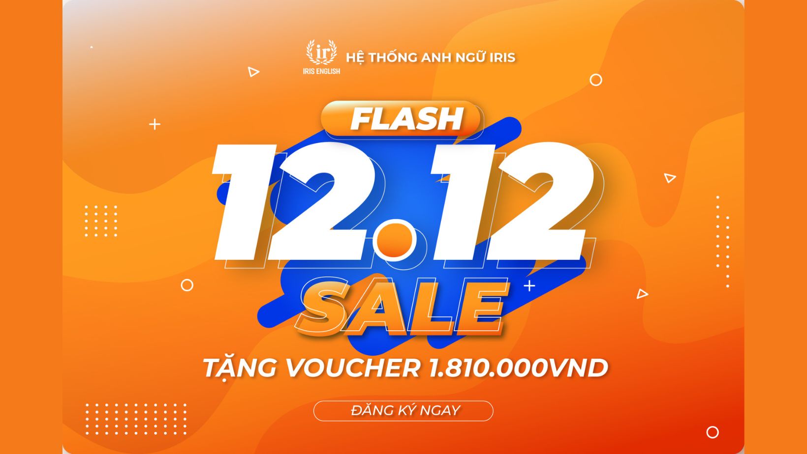 IRIS English Flash Sale 12 12 2022