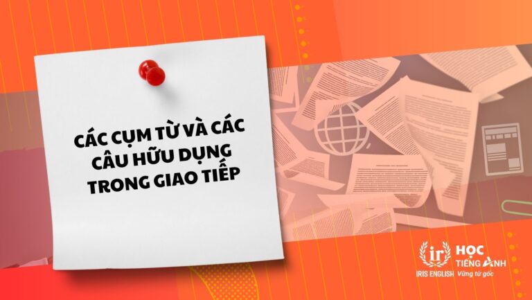 Các Cụm Từ Và Các Câu Hữu Dụng Trong Giao Tiếp