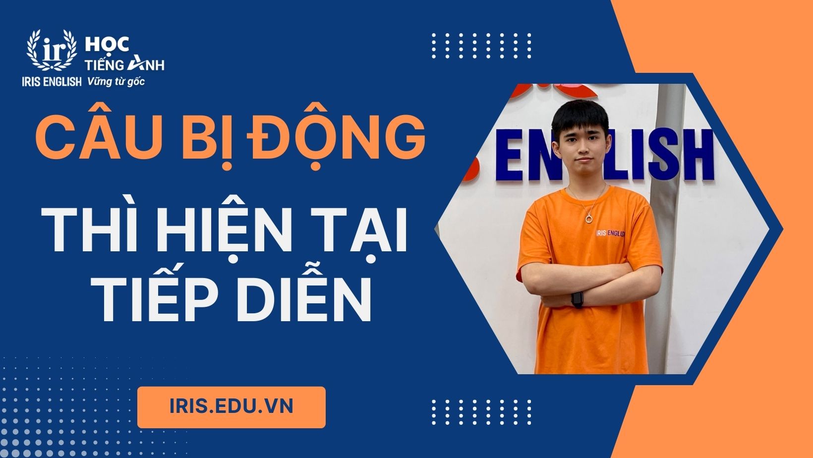 Câu bị động thì hiện tại tiếp diễn