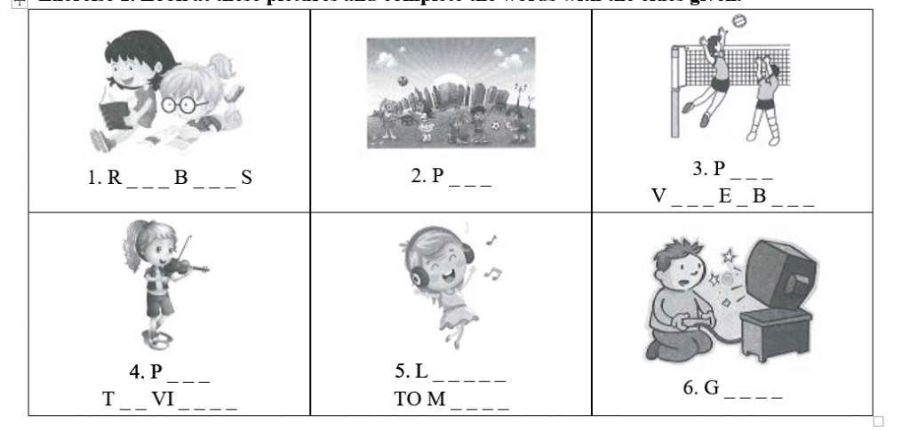 Tài liệu bổ trợ tiếng Anh lớp 5