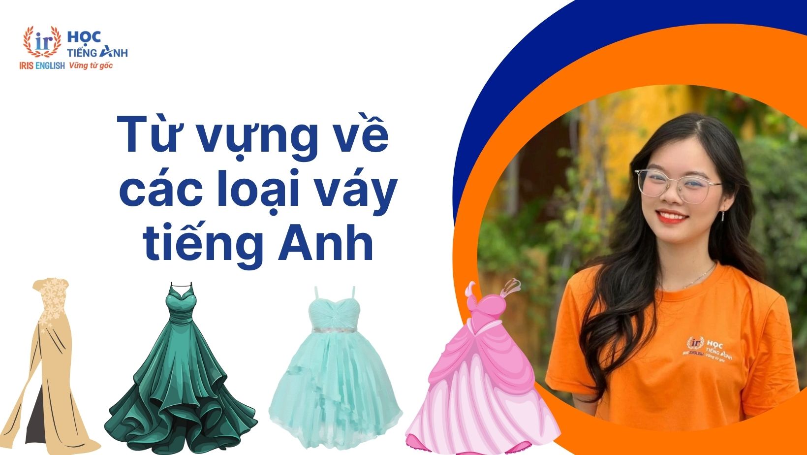 Các loại váy trong tiếng Anh