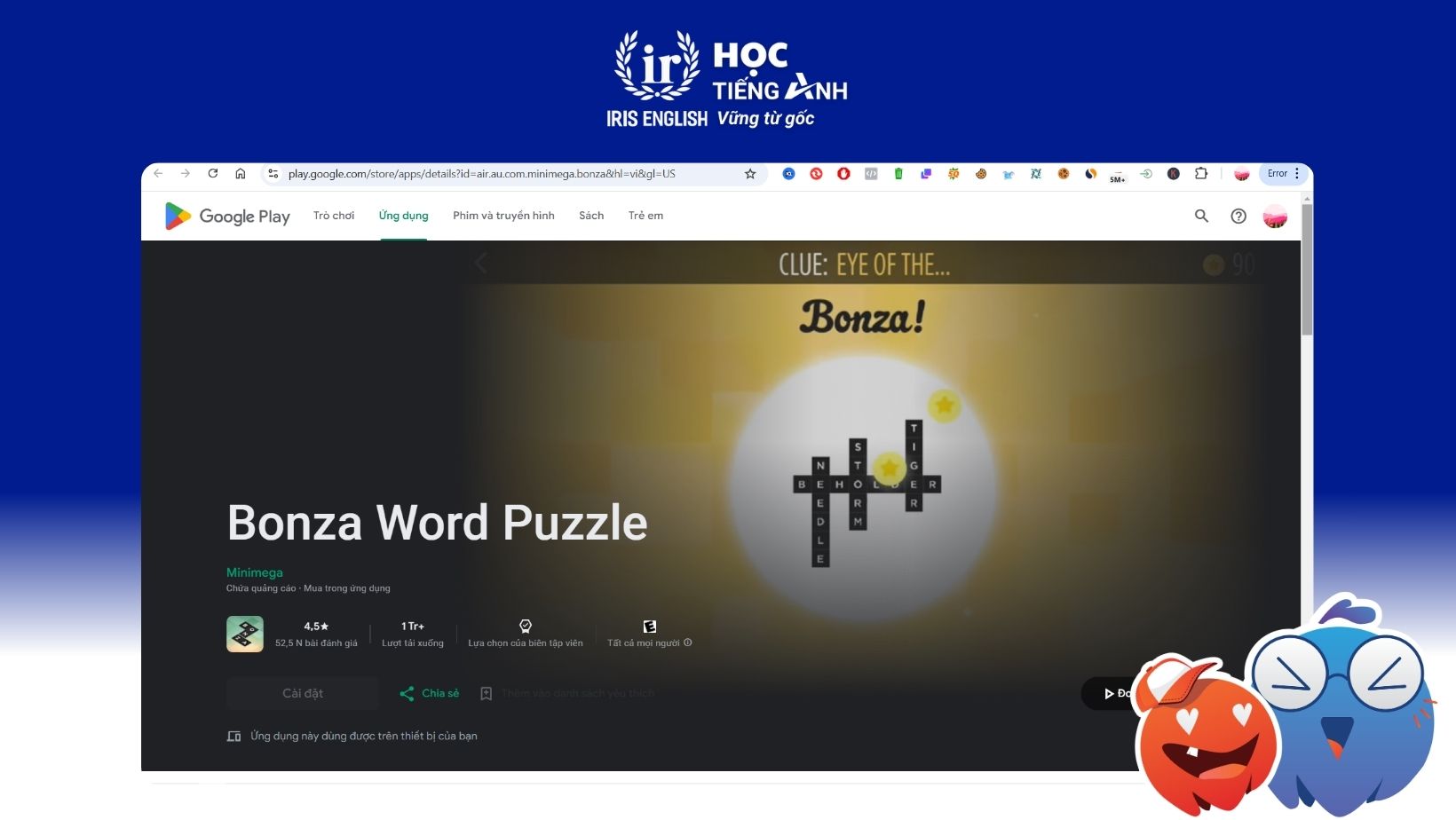 game-hoc-tu-vung-tieng-anh-bonza Word Puzzle