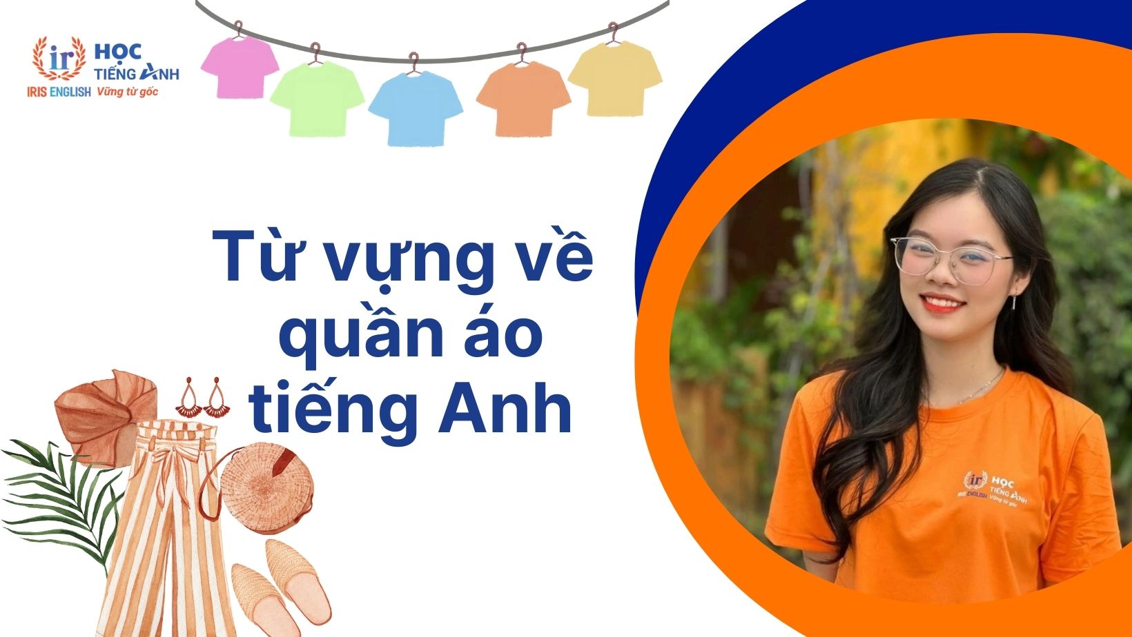 Từ vựng về quần áo trong tiếng Anh