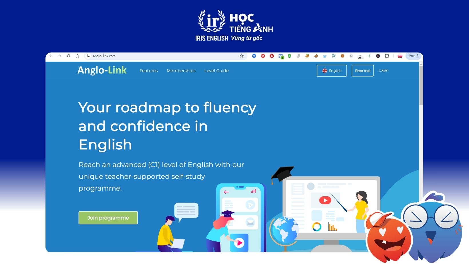 trang-web-kiem-tra-ky-nang-phat-am-tieng-anh-Anglo-Link