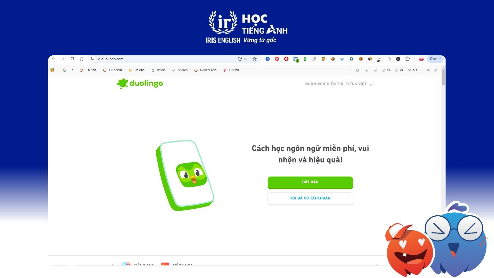 trang-web-kiem-tra-ky-nang-phat-am-tieng-anh-Duolingo
