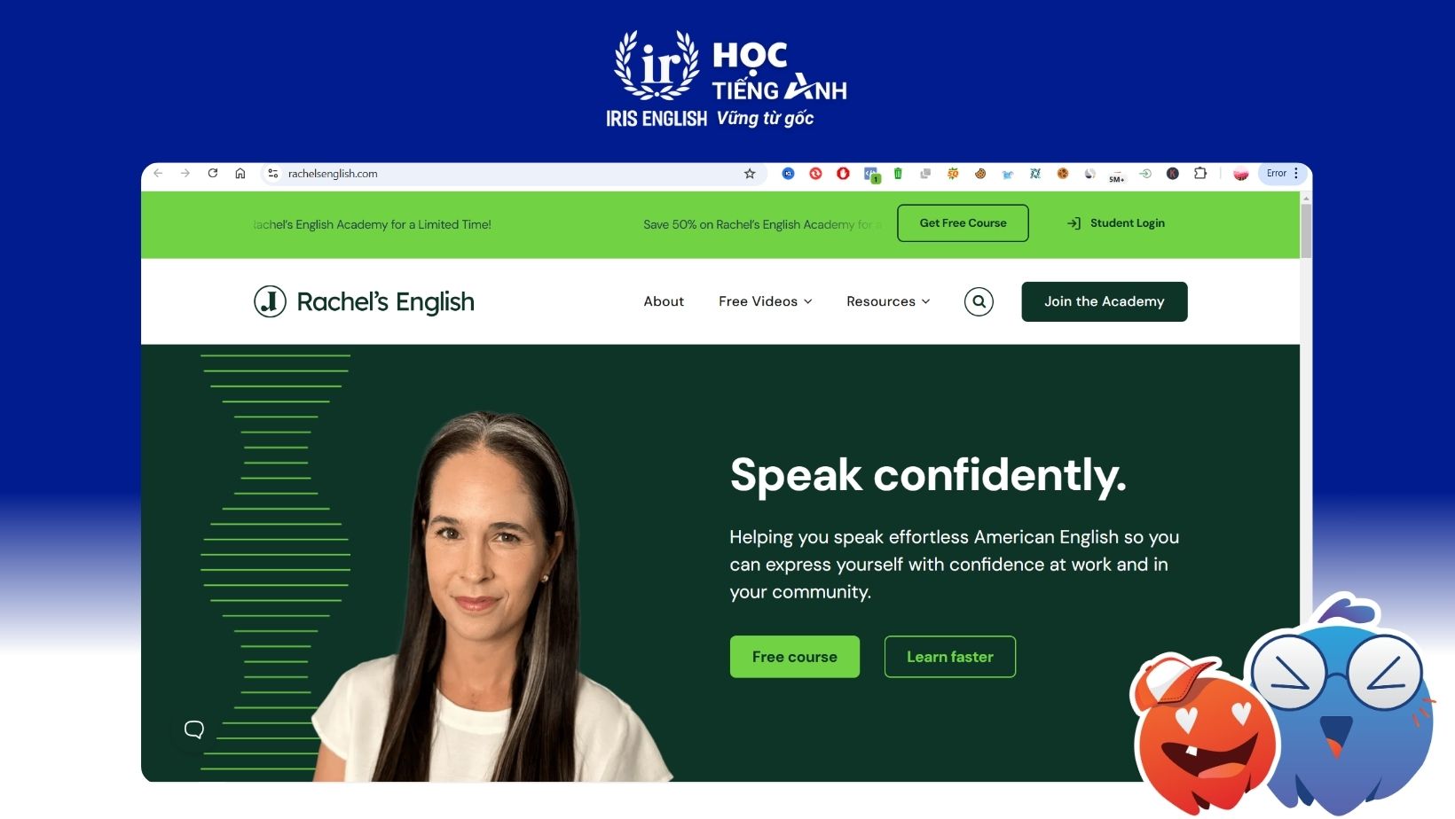 trang-web-kiem-tra-ky-nang-phat-am-tieng-anh-Rachel's English
