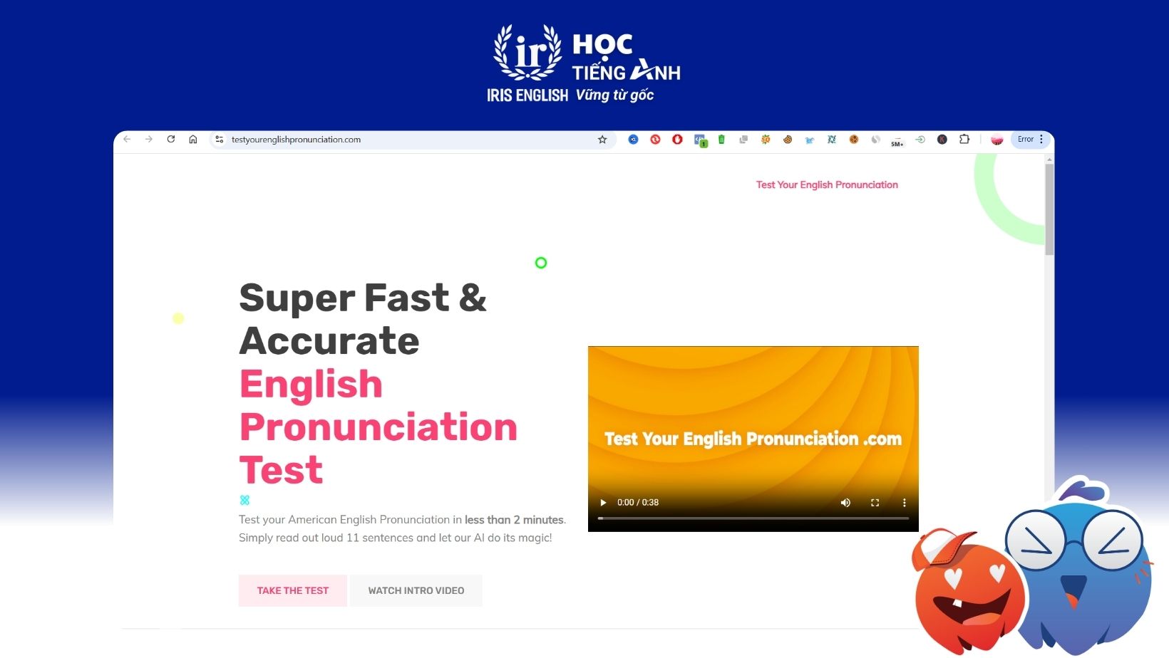 trang-web-kiem-tra-ky-nang-phat-am-tieng-anh-Test Your English Pronunciation