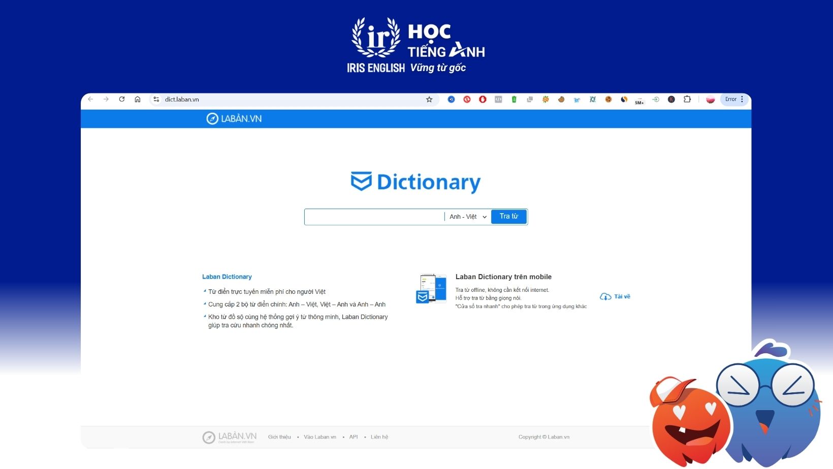 trang-web-kiem-tra-phien-am-tieng-anh-Laban Dictionary