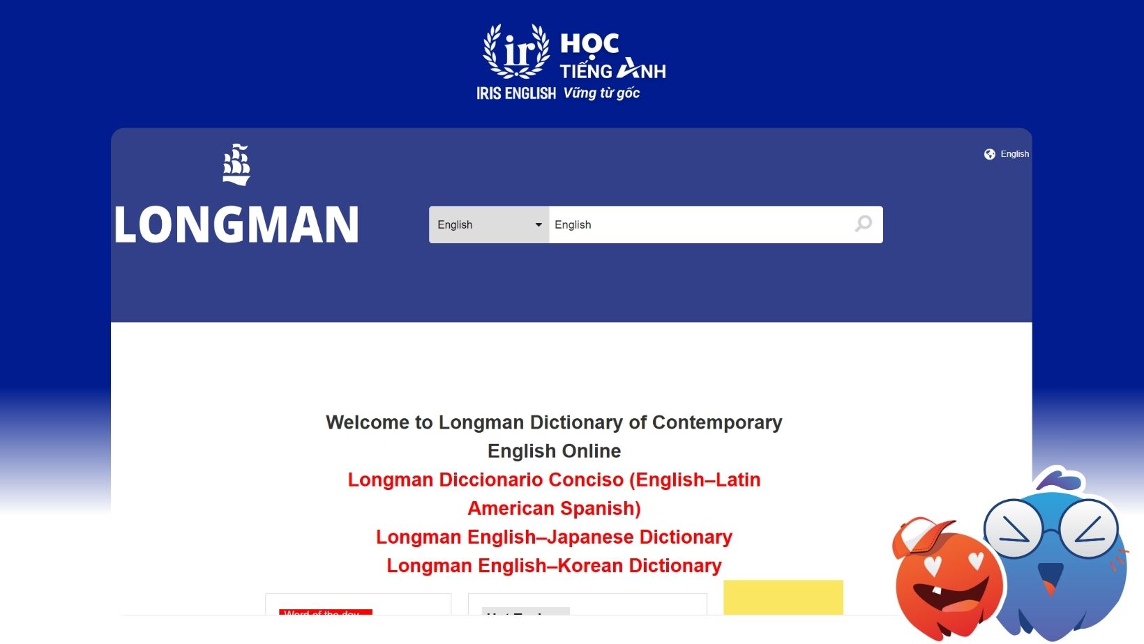 trang-web-kiem-tra-phien-am-tieng-anh-Longman Dictionary