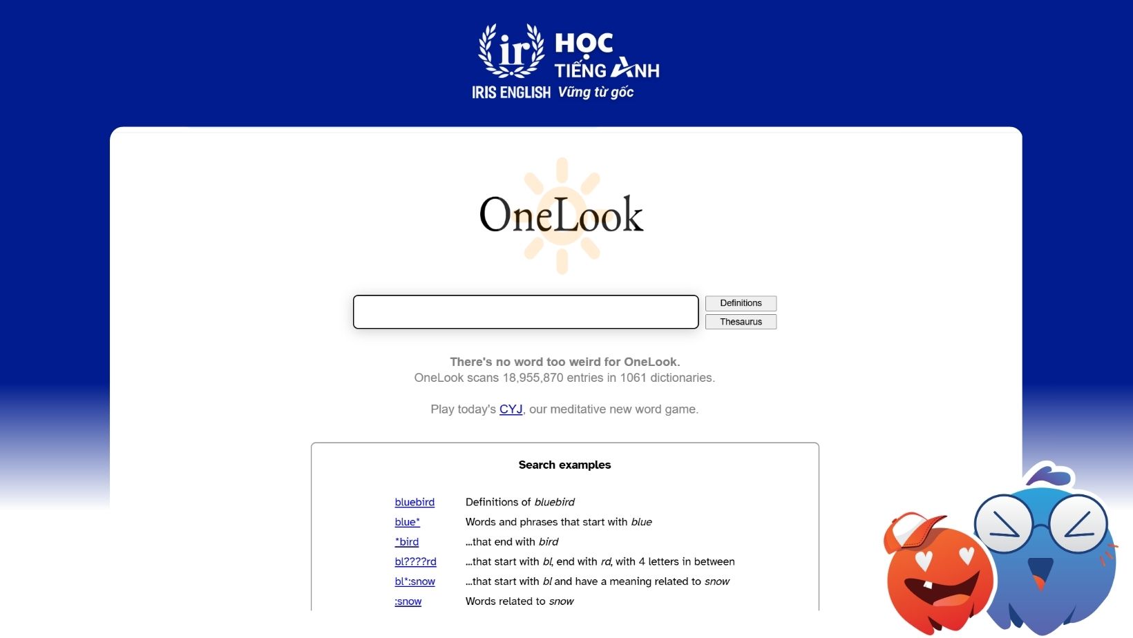 trang-web-kiem-tra-phien-am-tieng-anh-OneLOOK