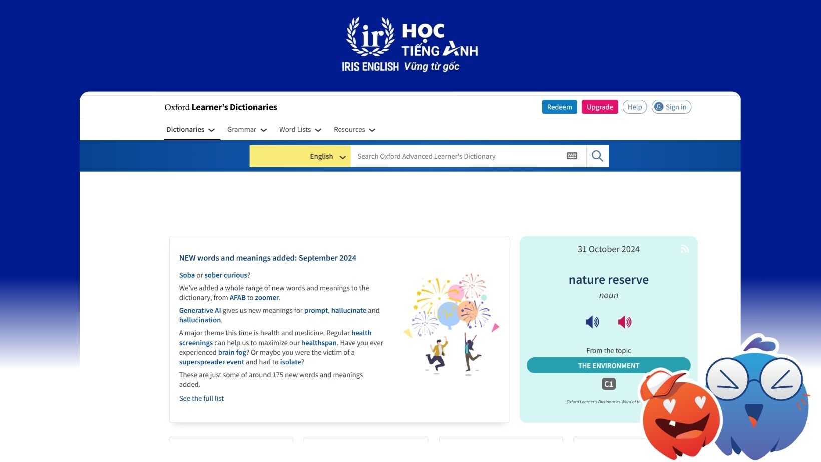 trang-web-kiem-tra-phien-am-tieng-anh-Oxford Dictionaries