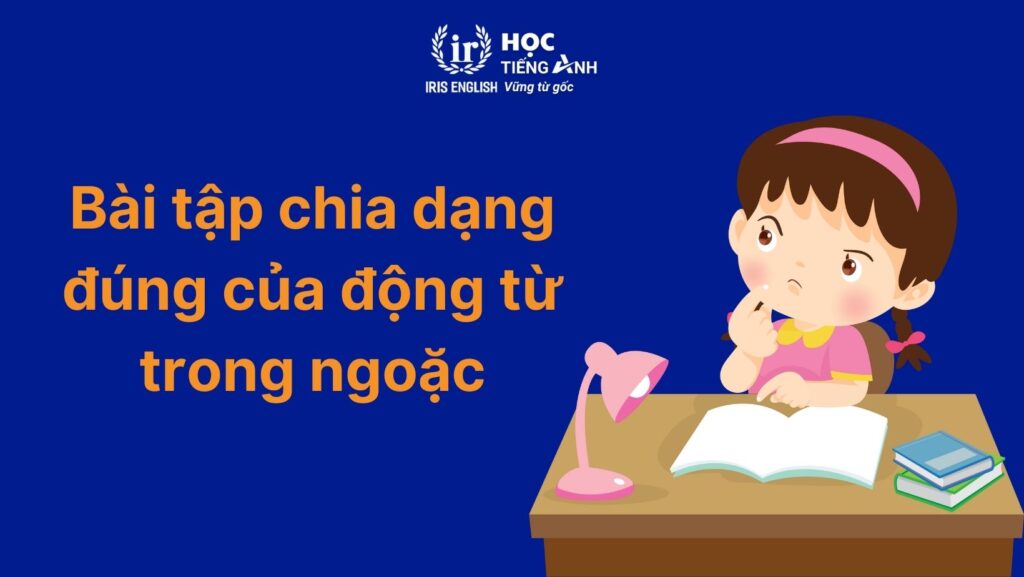 Bài tập chia dạng đúng của động từ trong ngoặc