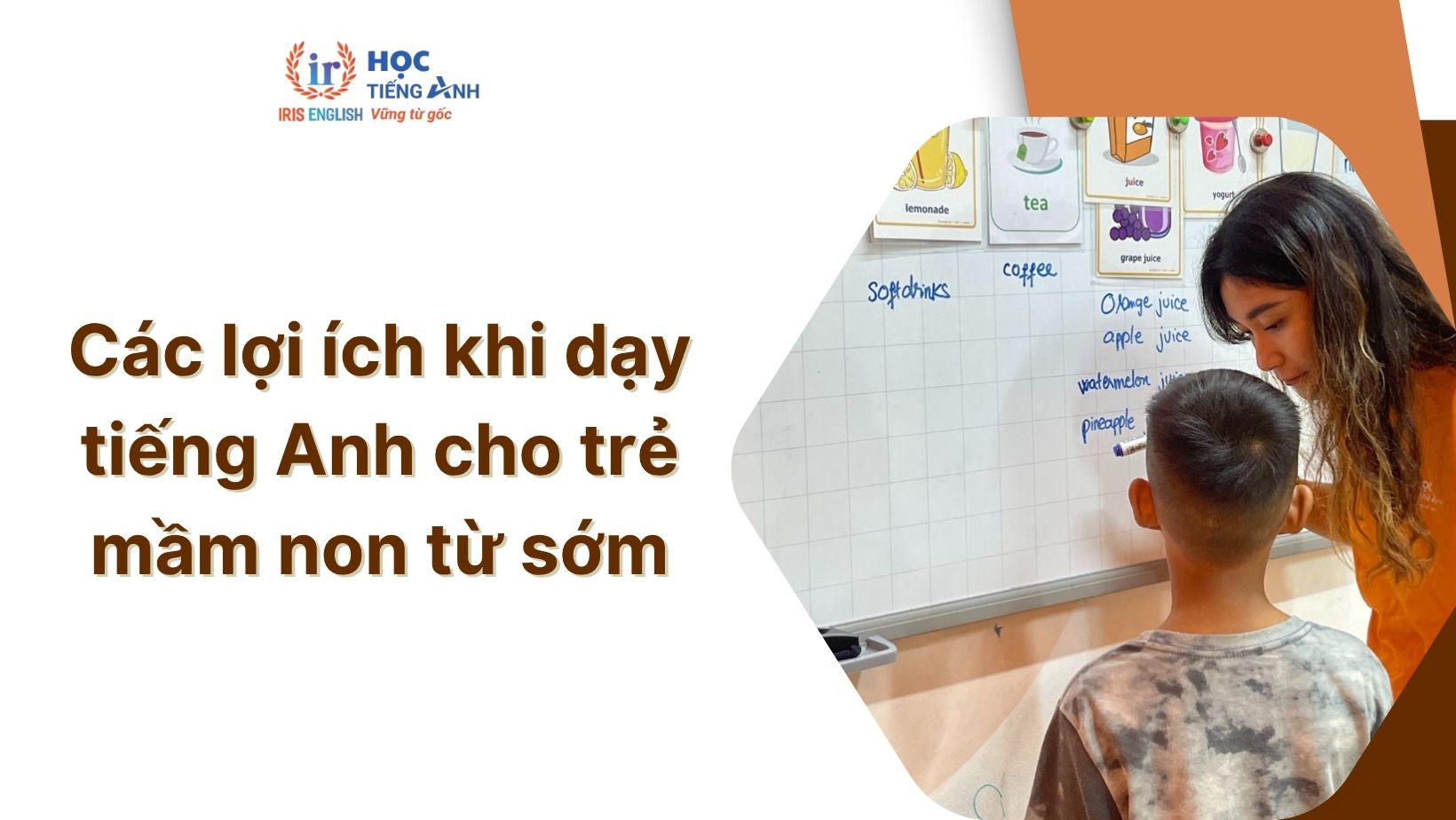 Các lợi ích khi dạy tiếng Anh cho trẻ mầm non từ sớm