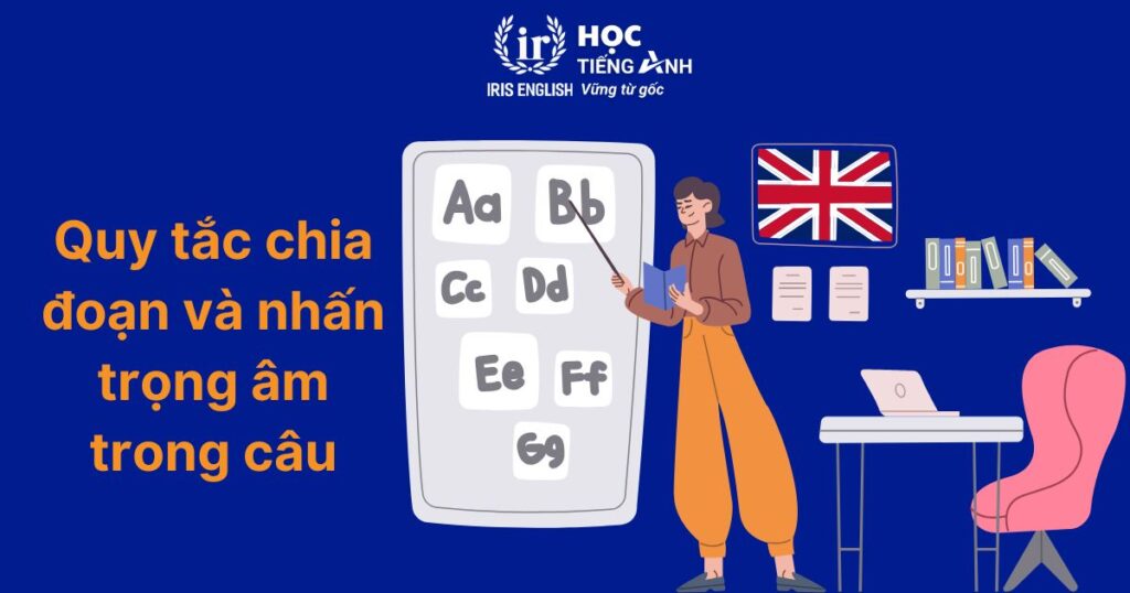 Quy tắc chia đoạn và nhấn trọng âm trong câu