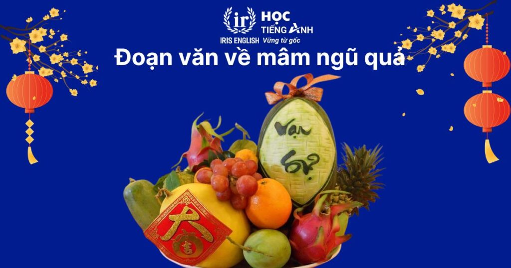 Đoạn văn viết về Tết bằng tiếng Anh số 13: Mâm ngũ quả ngày Tết