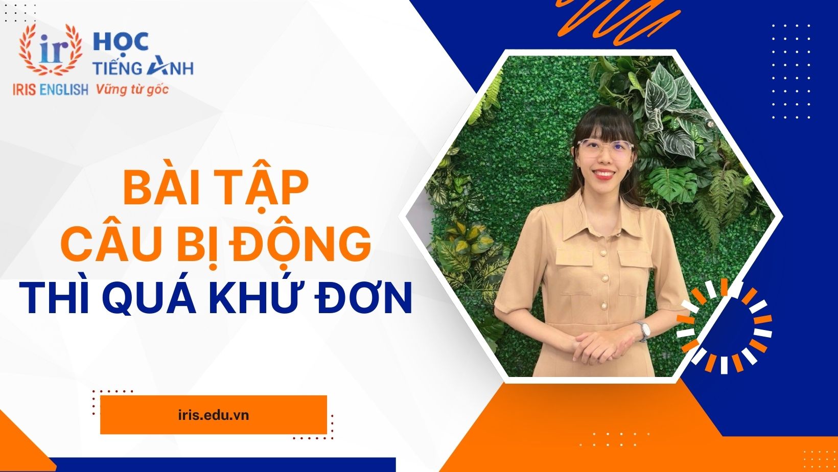 Bài tập câu bị động thì quá khứ đơn