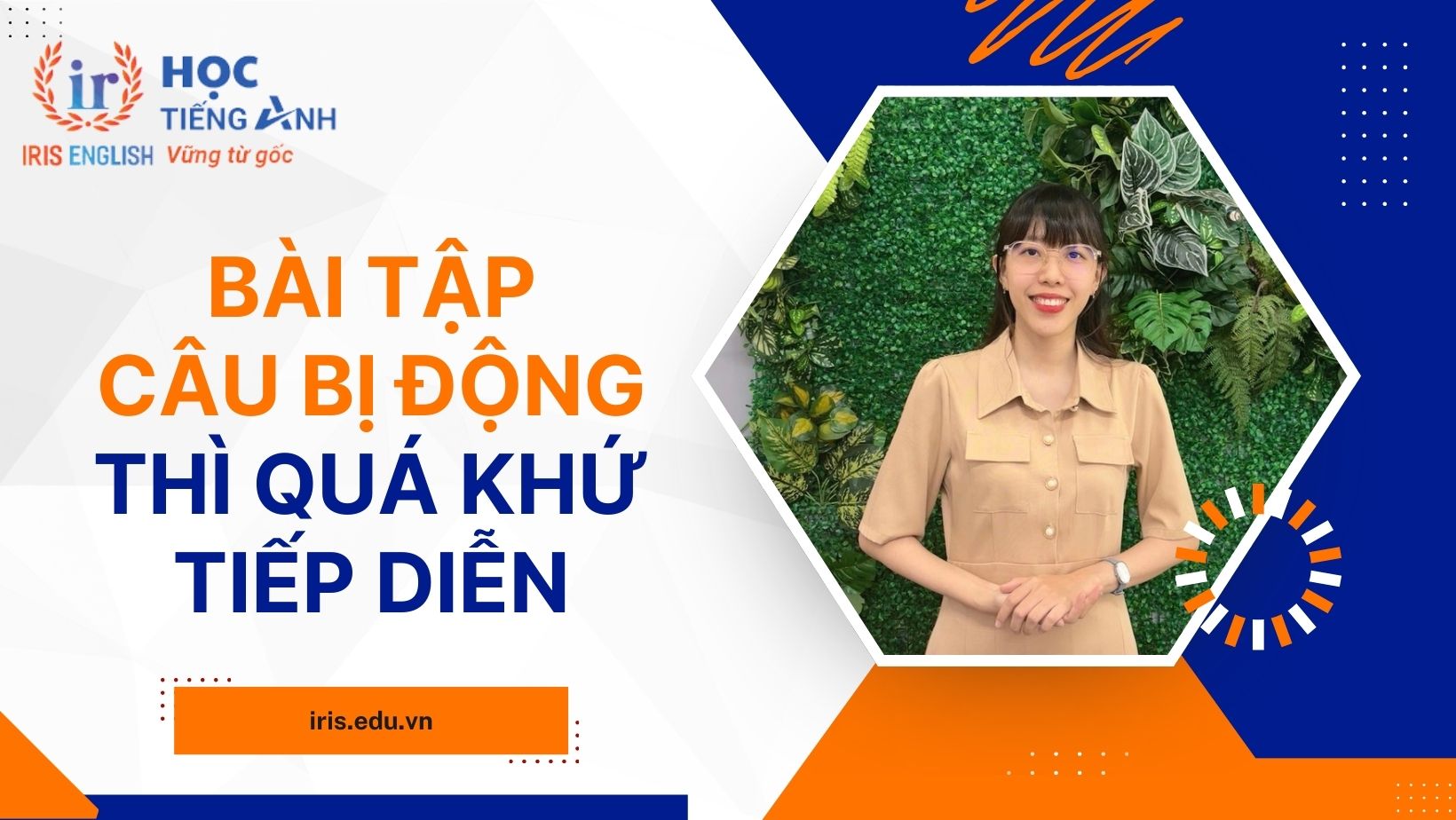 Bài tập câu bị động thì quá khứ tiếp diễn