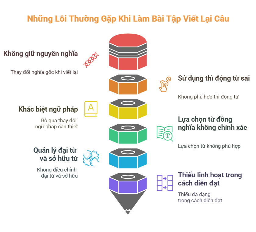 Những Lỗi Thường Gặp Khi Làm Bài Tập Viết Lại Câu - visual selection