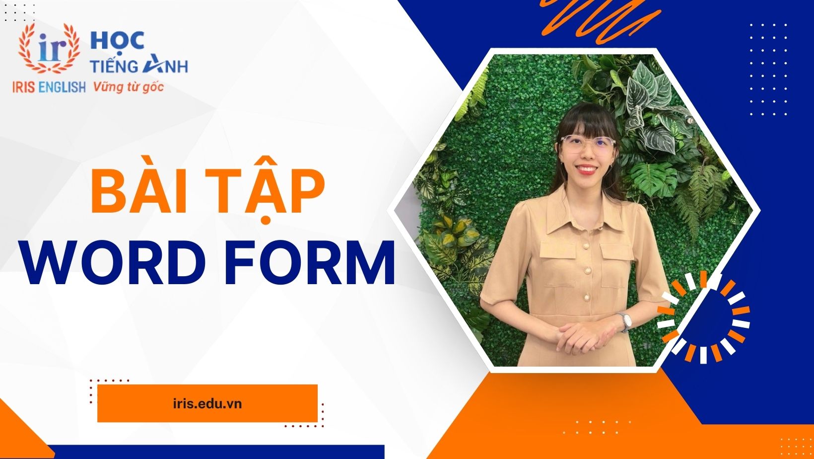 Bài tập về word form