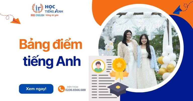 Bảng điểm tiếng Anh