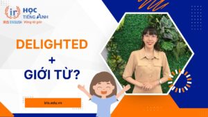 Delighted đi với giới từ gì