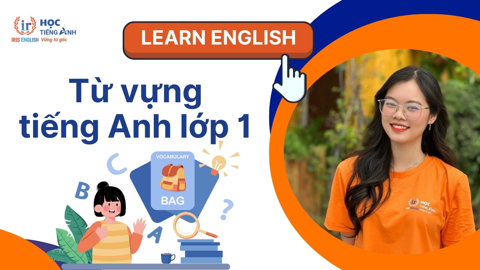 Từ vựng tiếng Anh lớp 1