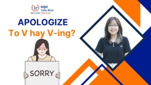 Apologize to V hay Ving?