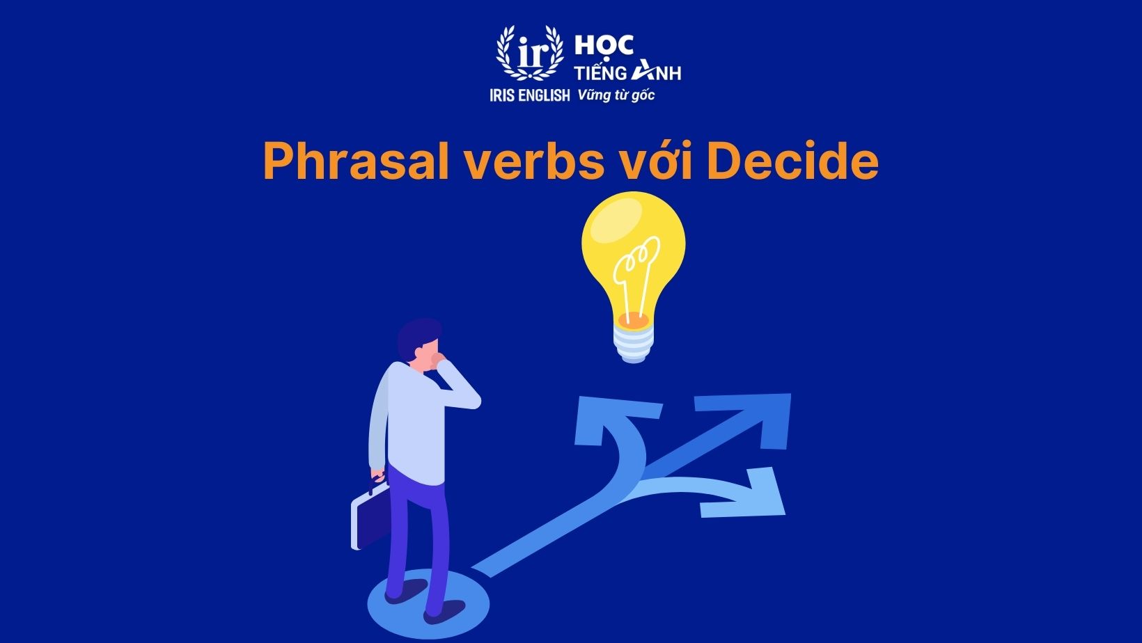 Phrasal verbs với Decide