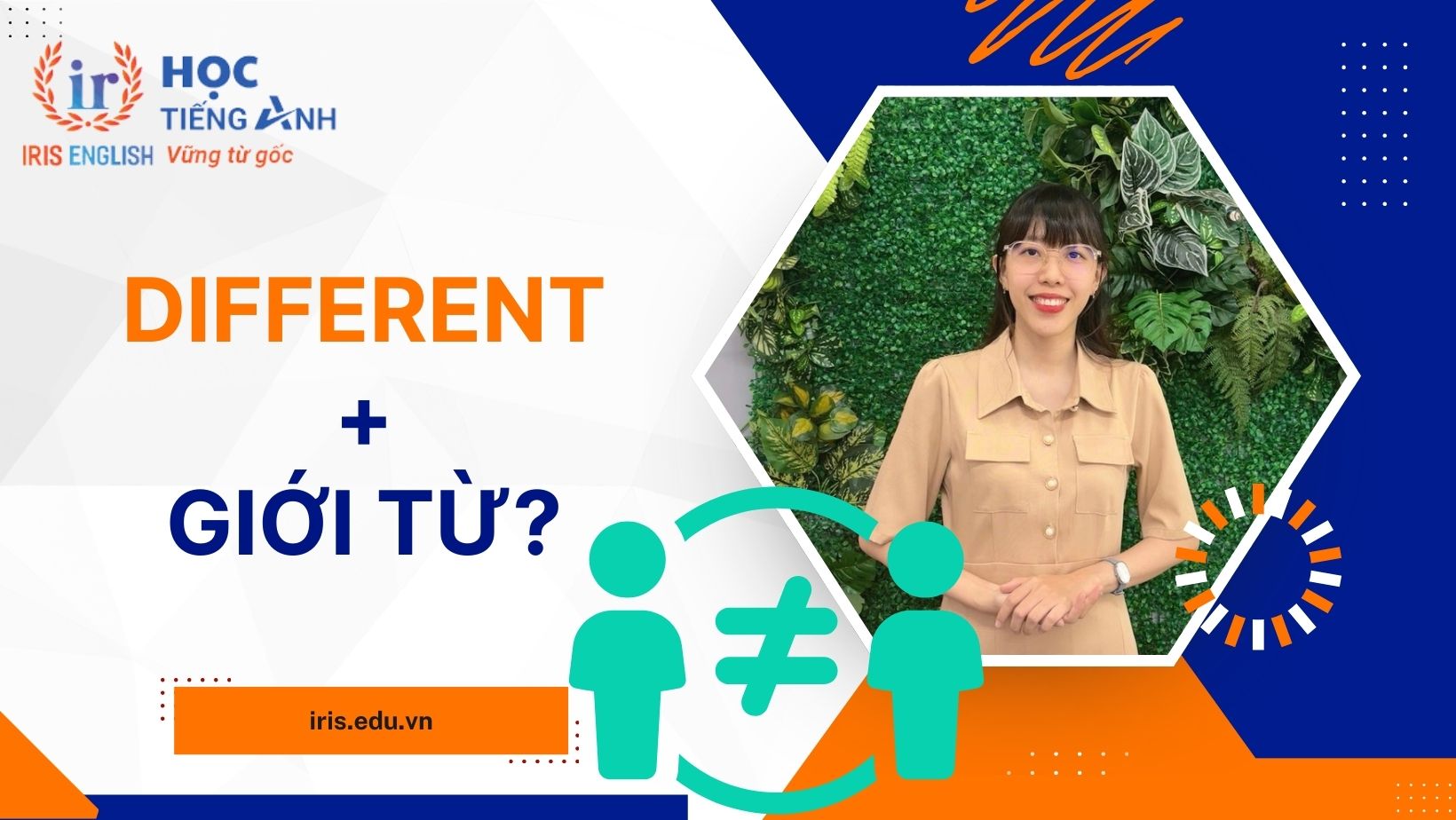 Different đi với giới từ gì