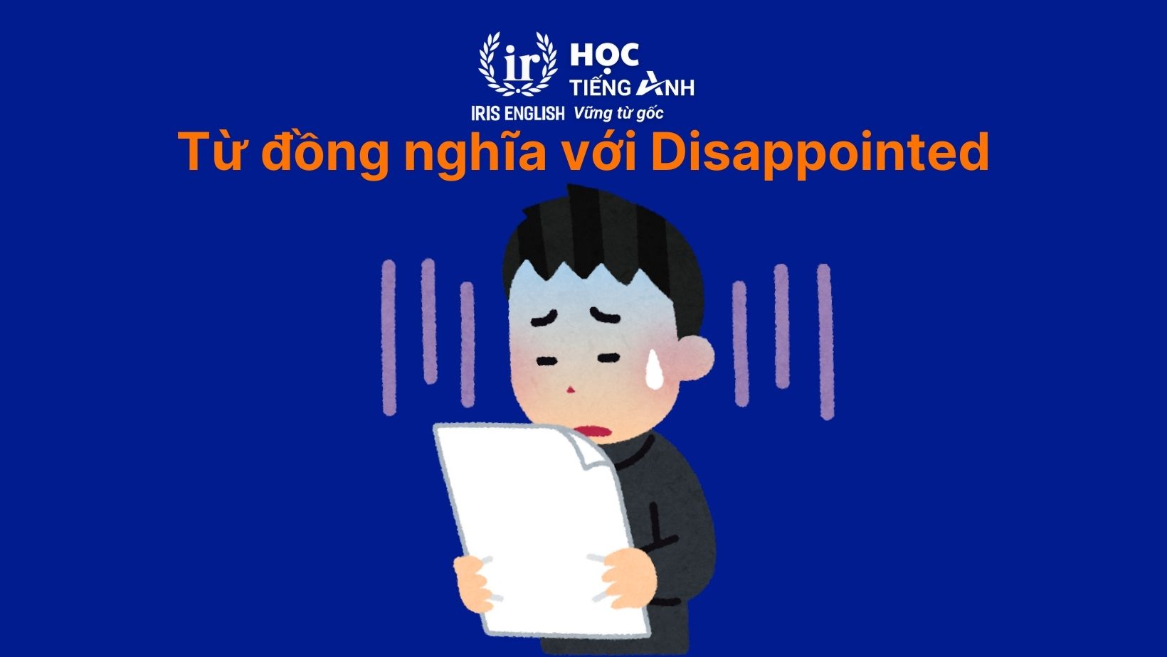 Từ đồng nghĩa với Disappointed