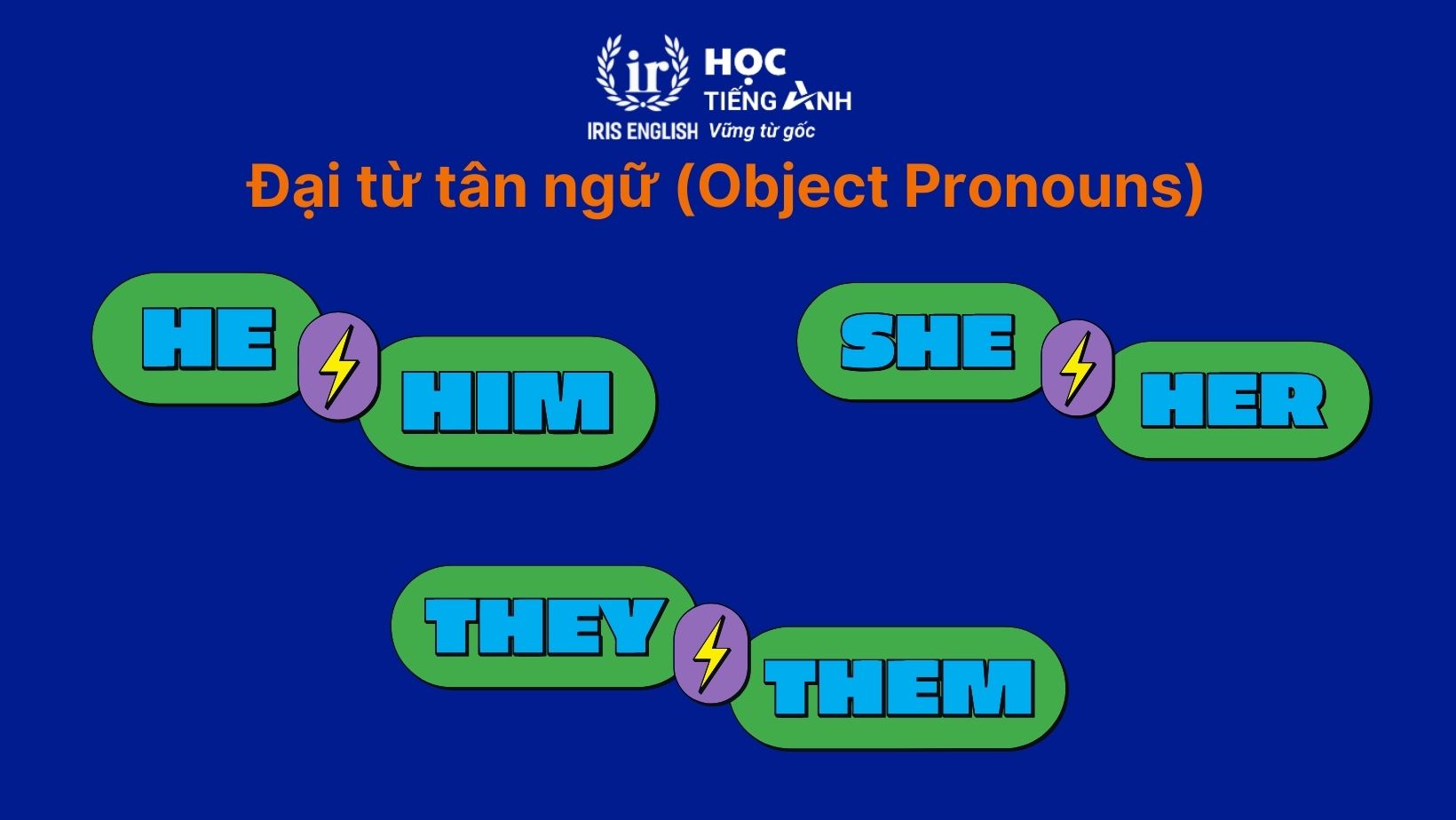 Tân ngữ trong tiếng Anh: Đại từ tân ngữ