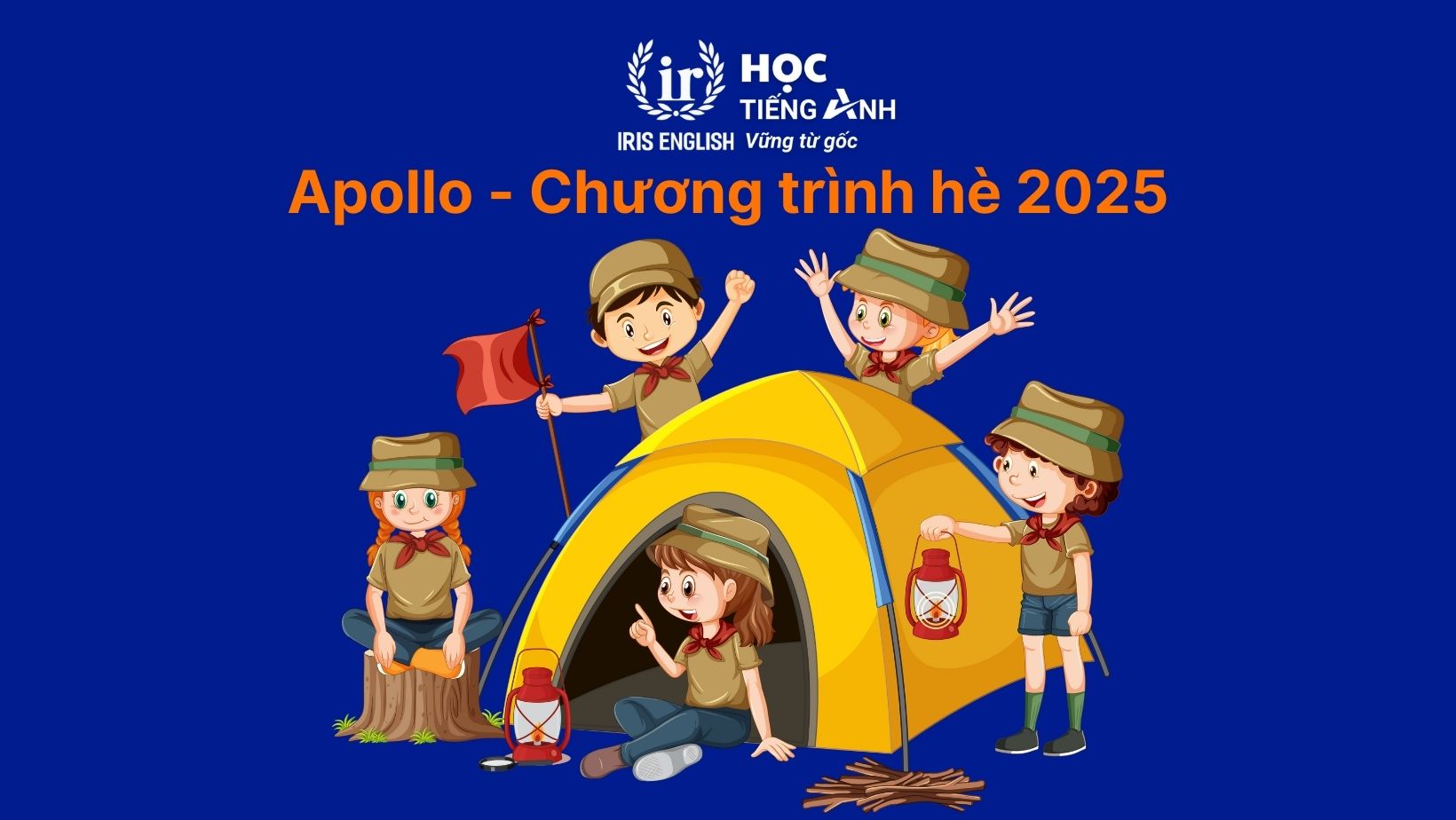 Apollo - Khóa học tiếng Anh hè 2025 cho trẻ em