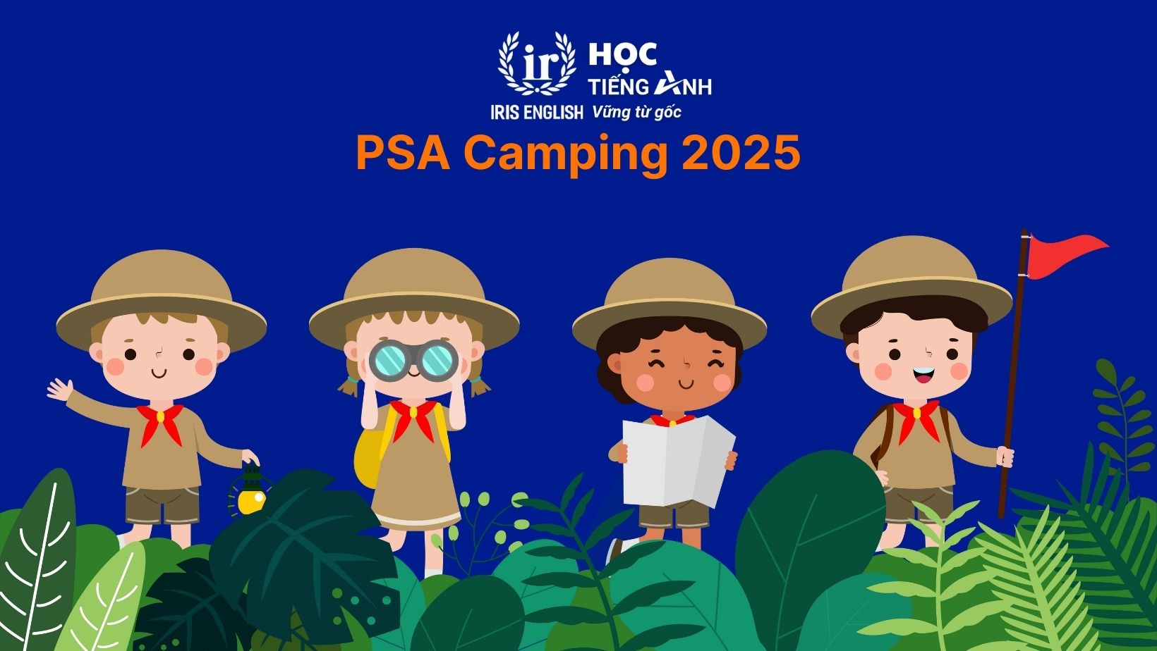 PSA Camping - Khóa học tiếng Anh hè 2025 cho trẻ em