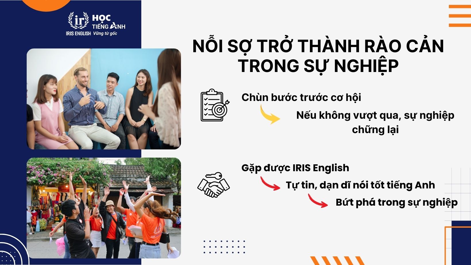 Nỗi sợ trở thành rào cản trong sự nghiệp