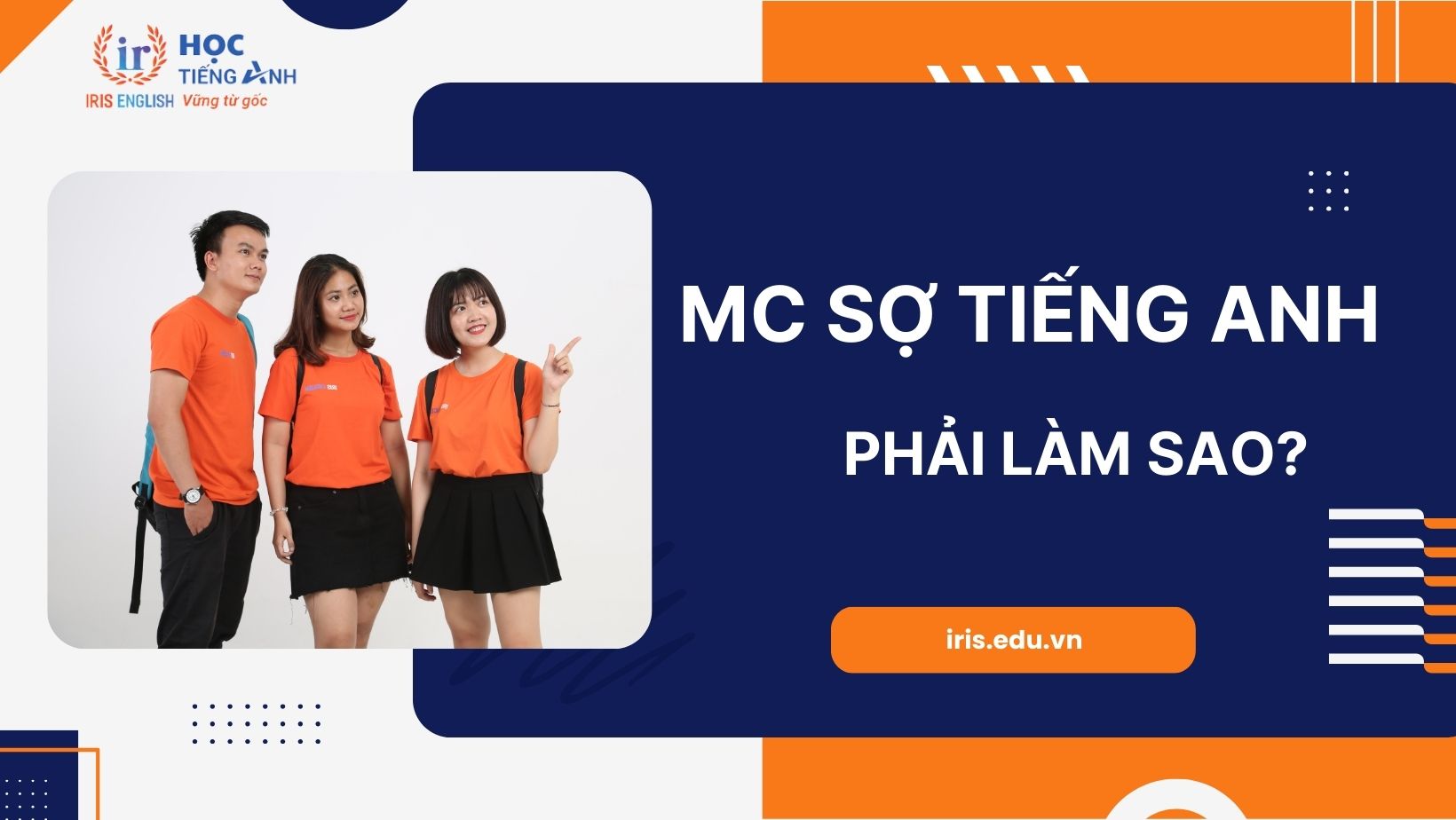 Từ MC sợ tiếng Anh trước đám đông đến MC song ngữ xuất sắc