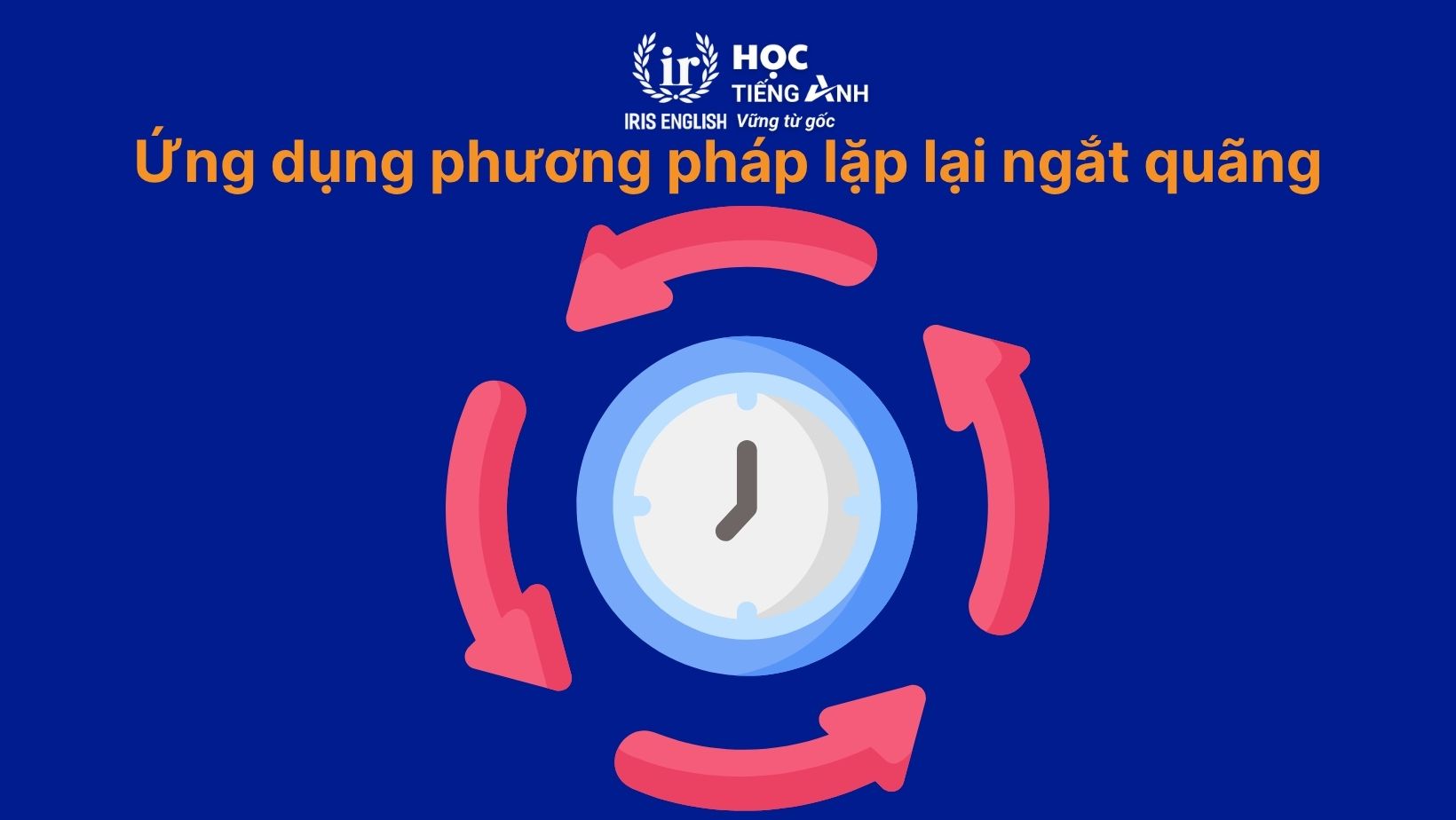 Ứng dụng phương pháp lặp lại ngắt quãng (Spaced Repetition)