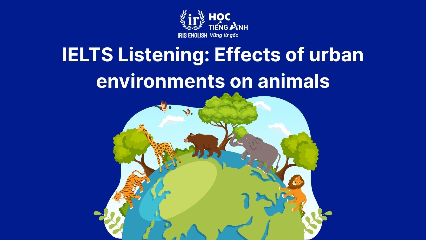 Effects of urban environments on animals listening answers