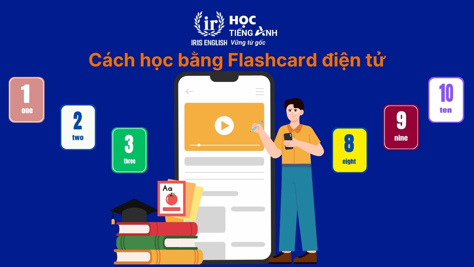 Cách học bằng Flashcard điện tử