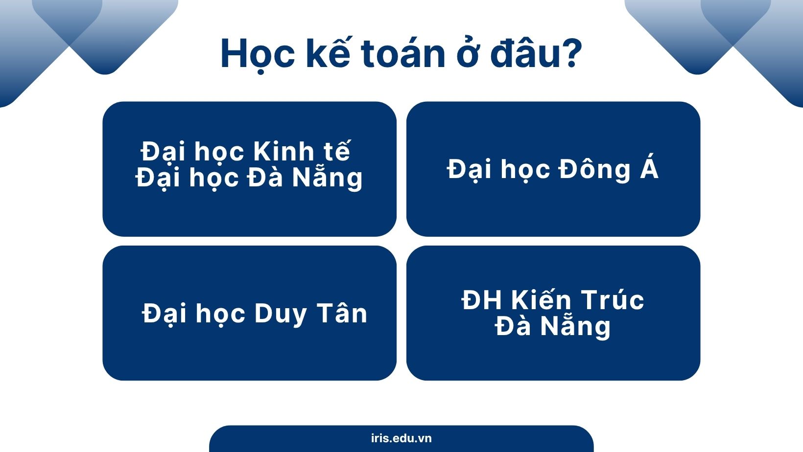 Học ngành kế toán ở đâu tại Đà Nẵng?