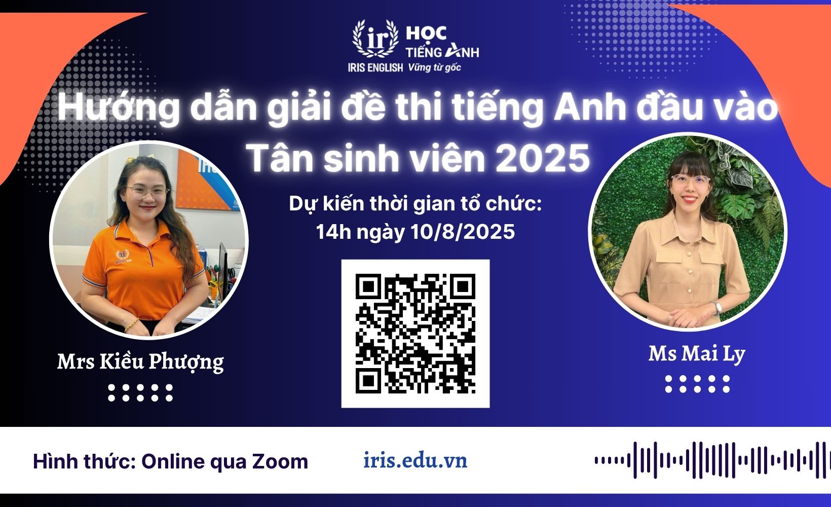 Talkshow hướng dẫn giải đề tiếng Anh đầu vào lần 1 năm 2025