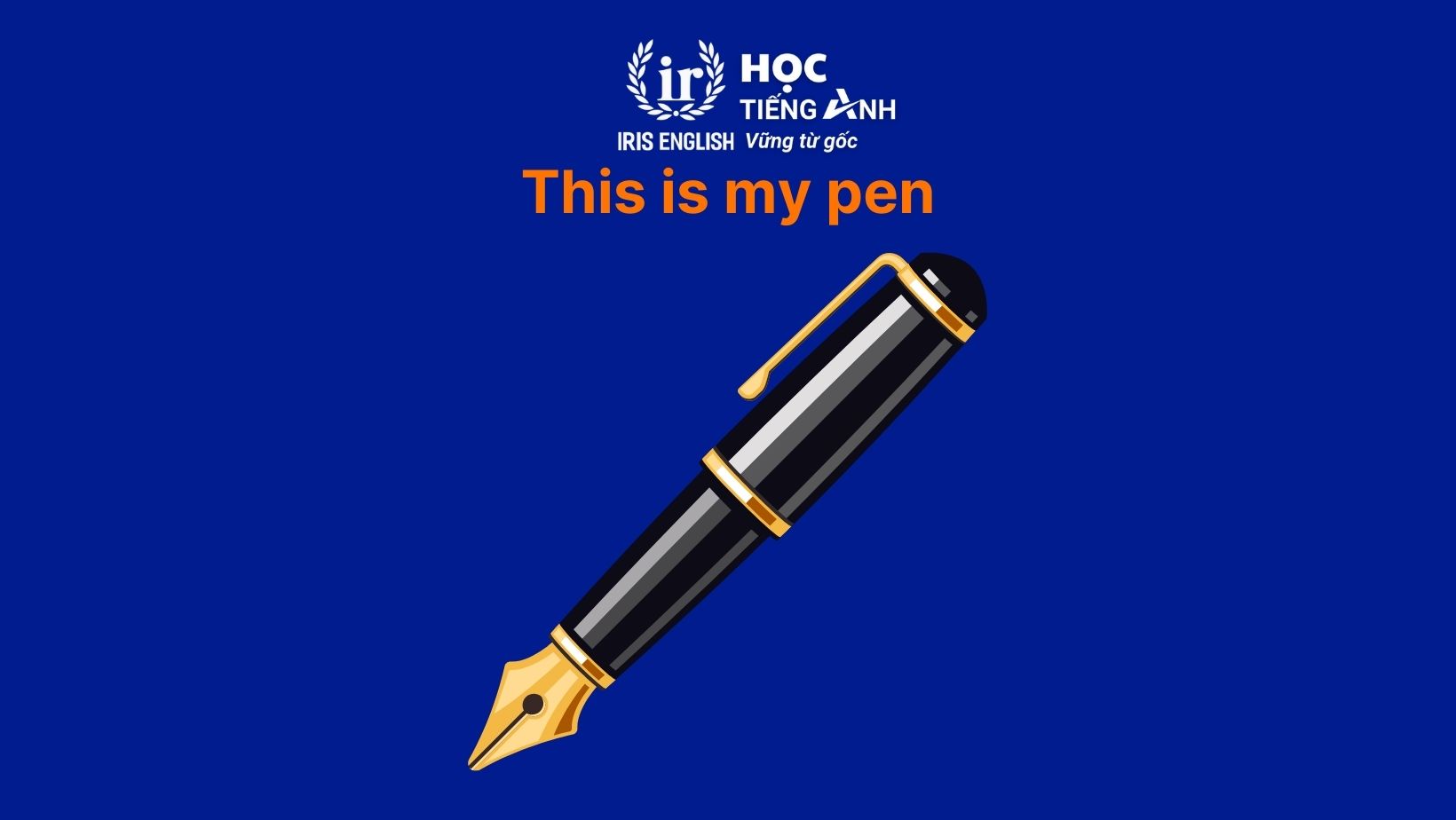 Từ vựng tiếng Anh lớp 3 Unit 8: This is my pen